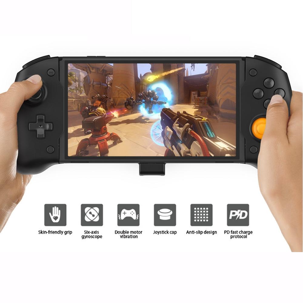 NNEDSZ Oled In-Line Gamepad For Nintendo Switch By Dobe - White